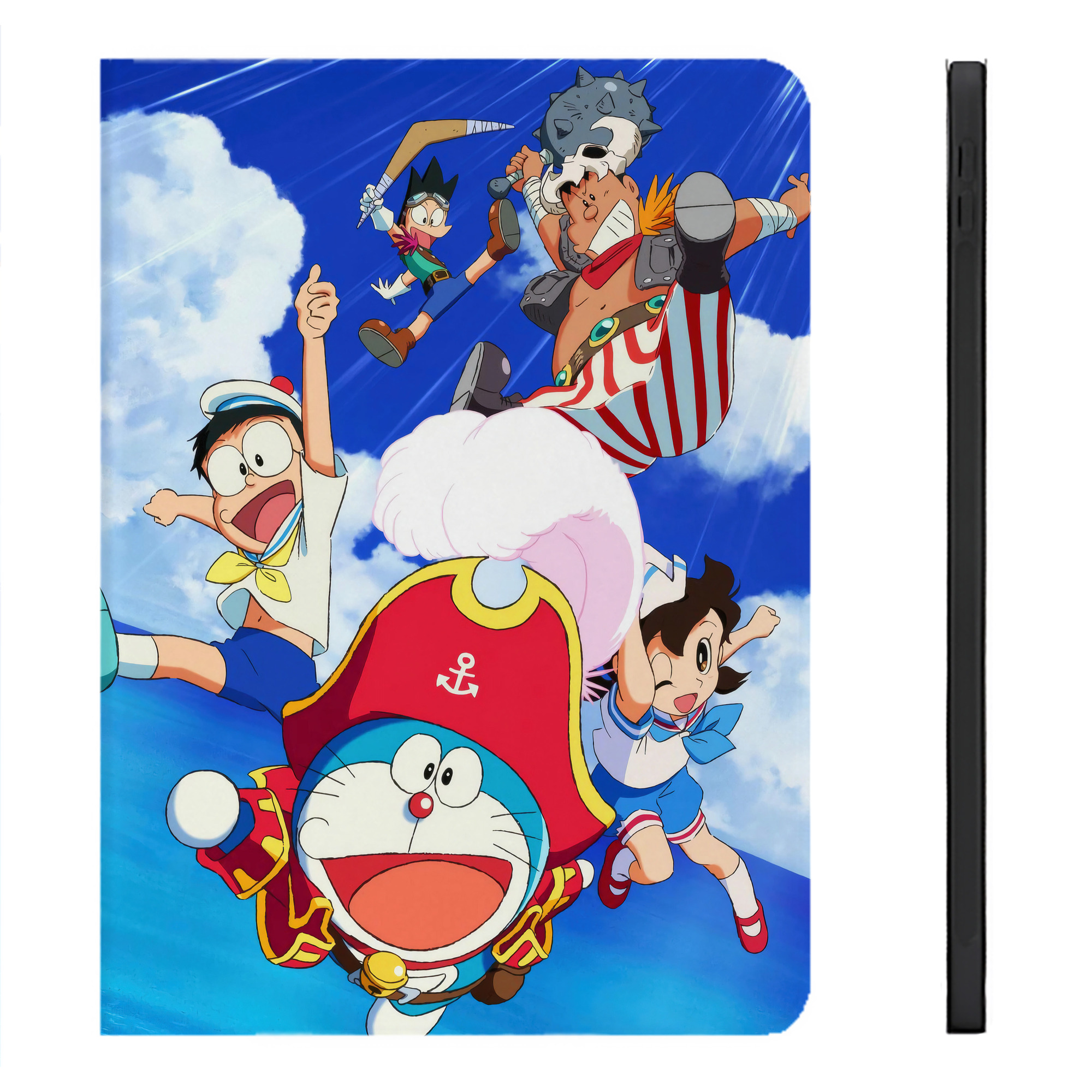 （画像用） ドラえもん Doraemon IPadケース ペンホルダー付き ブックスタイルデザイン